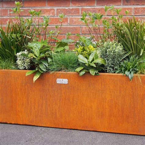 corten steel planter boxes melbourne|corten steel planters near me.